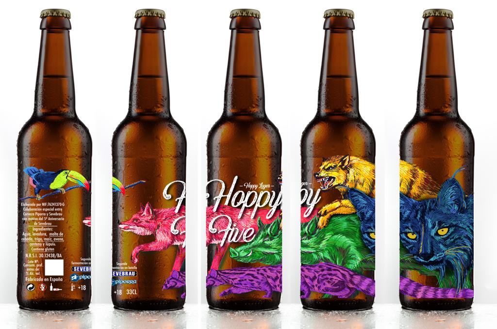 .<a href="/Sevebrau/">Cerveza Sevebrau</a> y <a href="/CervezaPiporra/">Cerveza Piporra</a> presentan Hoppy Five bit.ly/2OySs8U