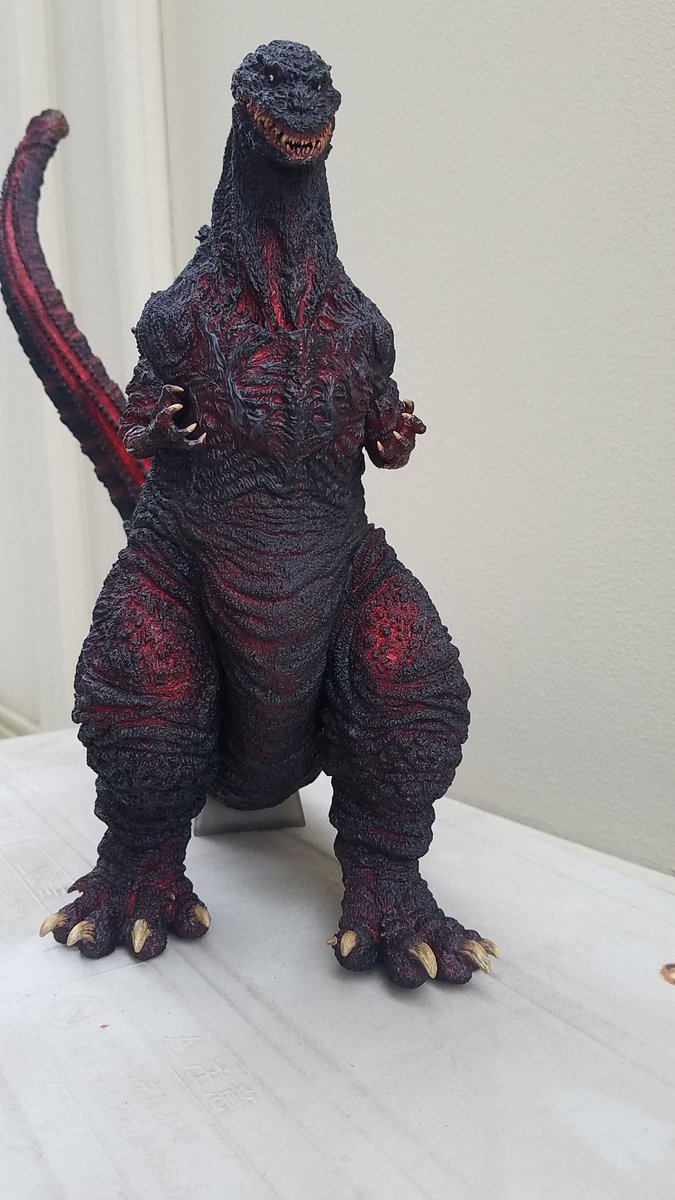 酒井ゆうじ造形コレクションゴジラ2016のリック限定版を少々塗りました
