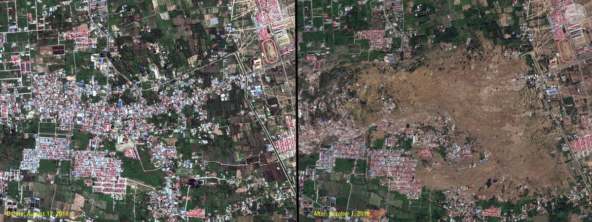 Anggunes14 On Twitter Another Video Has Come Tsunami Hit Palu