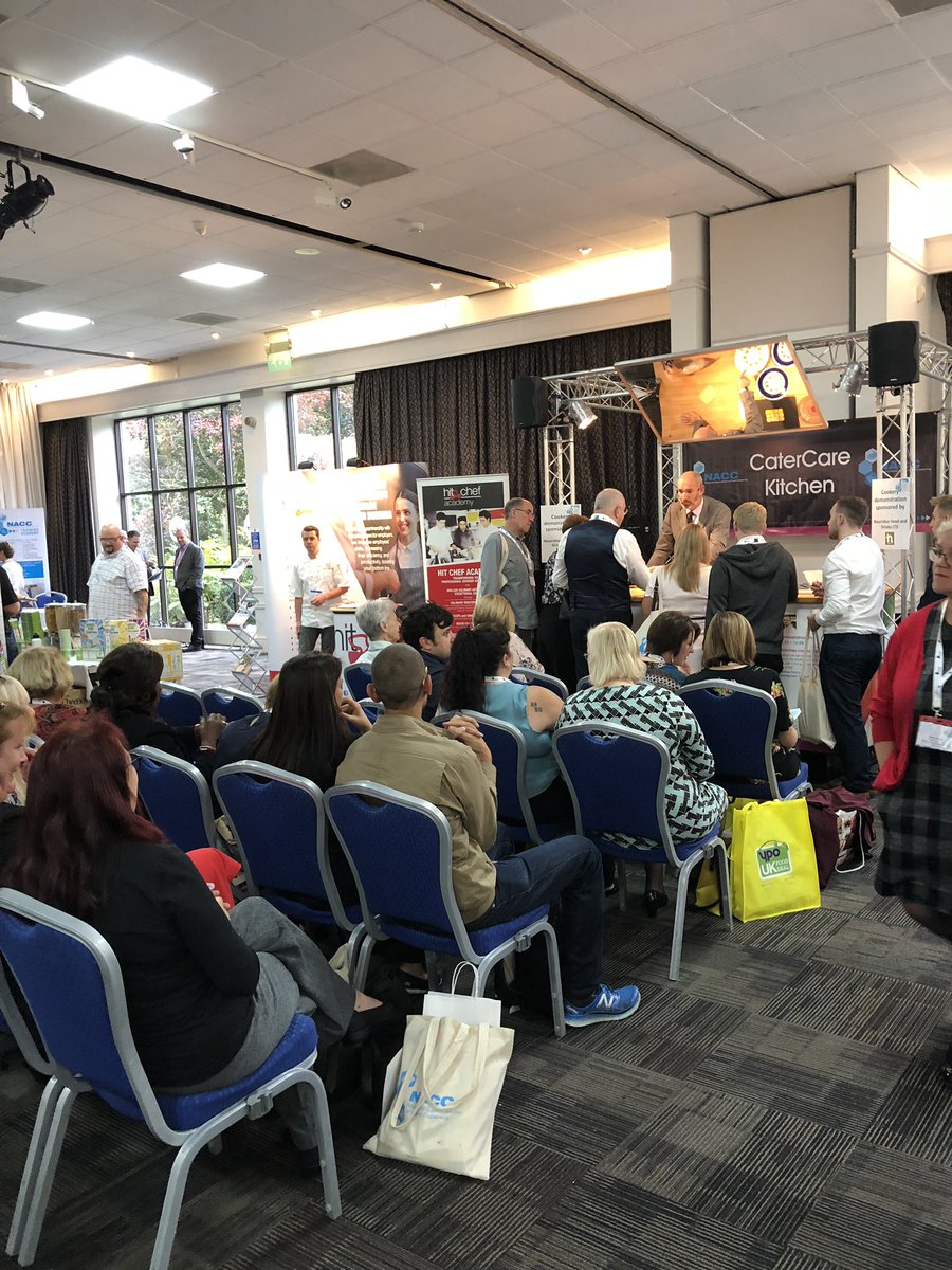 NACCCaterCare's tweet photo. First Cookery Demo by Mark Bryant from Nourish Dyphagic Food at The NACC Training and Development Forum! #NACC2018 #NACCTDF https://t.co/vry7ifnKJj