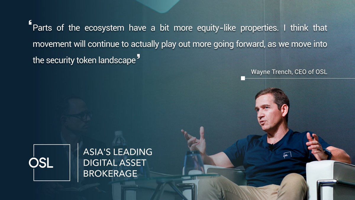 osldotcom's tweet image. For the full coverage of our CEO Wayne Trench’s panel discussion at Consensus Singapore, please go to: youtube.com/watch?v=8-BTLh…
#ConsensusSingapore #Consensus2018 #Coindesk #blockchain