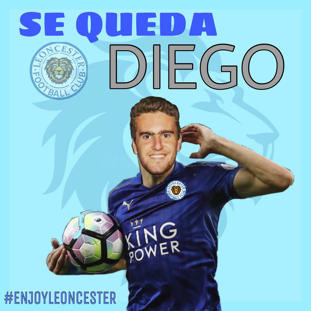 Leoncester_City's tweet photo. OFICIAL|Se ha hecho de rogar pero llega la renovación vital en el centro del campo.Menos mal que en algún partido está él porque sino estaríamos en una media de 0 puntos,con él la hemos subido a 0'2,increíbles estadísticas.Segundo año de muchos que le quedan aquí! @diegosgarcia4 https://t.co/Lh5tKYjPCo