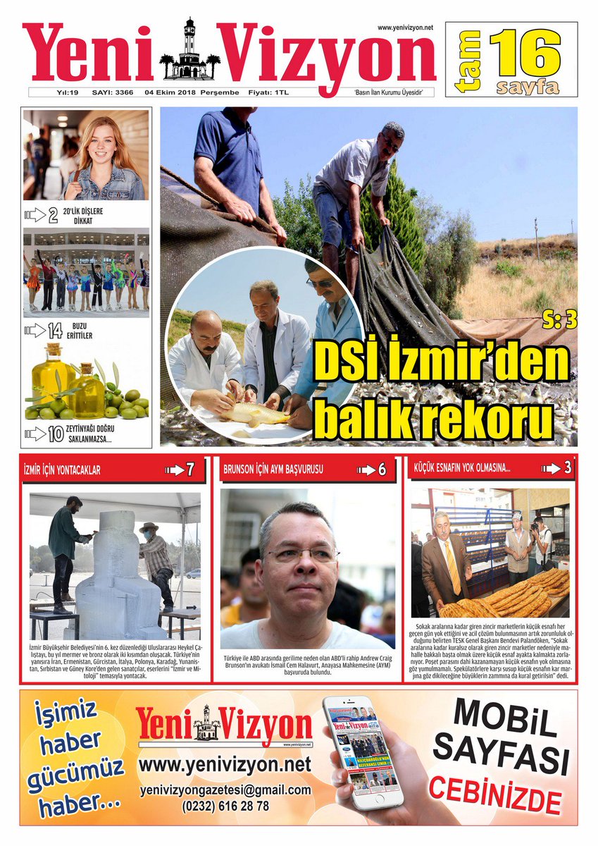yenivizyon gazetesi (@yenivizyong) on Twitter photo #Yenivizyon Gazetesi / Sayı 3366
yenivizyon.net/egazete/yeni-v…
#Aliağa #izmir #dto #Kütahya #Balıkesir #Uşak #Afyonkarahisar #Manisa #Denizli #Muğla #Aydın <a href="/B_PALANDOKEN/">Bendevi Palandöken</a> <a href="/izmirbld/">İzmir Büyükşehir Belediyesi</a> <a href="/imeakdto/">İMEAK Deniz Ticaret Odası</a> <a href="/senolgok/">Şenol Gök</a> <a href="/chpizmiril/">CHP İZMİR İL BAŞKANLIĞI 🇹🇷</a> <a href="/BucaBld/">Buca Belediyesi</a> <a href="/dsi_2_blgmd/">DSİ 2. Bölge Müdürlüğü</a> <a href="/aydinsengul35/">Aydın Şengül</a> <a href="/Akparti/">AK Parti</a> <a href="/sarahjio/">Sarah Jio</a> #Brunson #Paten #Yenivizyon Gazetesi / Sayı 3366
yenivizyon.net/egazete/yeni-v…
#Aliağa #izmir #dto #Kütahya #Balıkesir #Uşak #Afyonkarahisar #Manisa #Denizli #Muğla #Aydın <a href="/B_PALANDOKEN/">Bendevi Palandöken</a> <a href="/izmirbld/">İzmir Büyükşehir Belediyesi</a> <a href="/imeakdto/">İMEAK Deniz Ticaret Odası</a> <a href="/senolgok/">Şenol Gök</a> <a href="/chpizmiril/">CHP İZMİR İL BAŞKANLIĞI 🇹🇷</a> <a href="/BucaBld/">Buca Belediyesi</a> <a href="/dsi_2_blgmd/">DSİ 2. Bölge Müdürlüğü</a> <a href="/aydinsengul35/">Aydın Şengül</a> <a href="/Akparti/">AK Parti</a> <a href="/sarahjio/">Sarah Jio</a> #Brunson #Paten