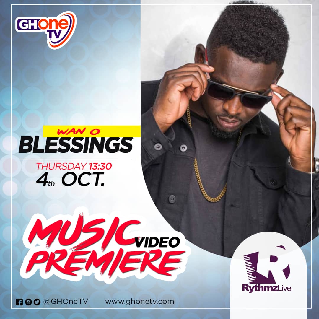therealwanO's tweet photo. Blessings premieres on Gh one alongside an interview with Wan-O on @GHOneTV at 1:30pm... Tune in... #Gbelemo #WanNation #WanOKing #Blessings https://t.co/uX42pjDC1W