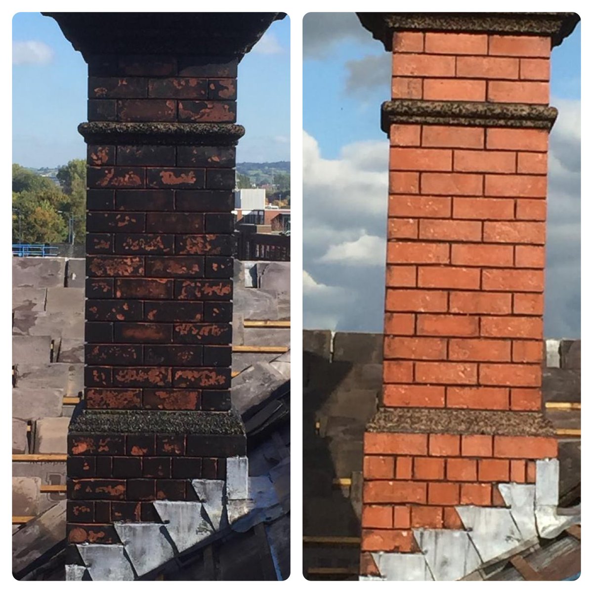 It's always a good feeling to go green!♻️

A snap of one of our recent cleaning projects at Oldham Train Station. 

The brickwork was restored with an Ecochem brick and mortar cleaner using non-hazardous solutions with no hydrochloric acid or other harmful solvents. ✅

WJ.