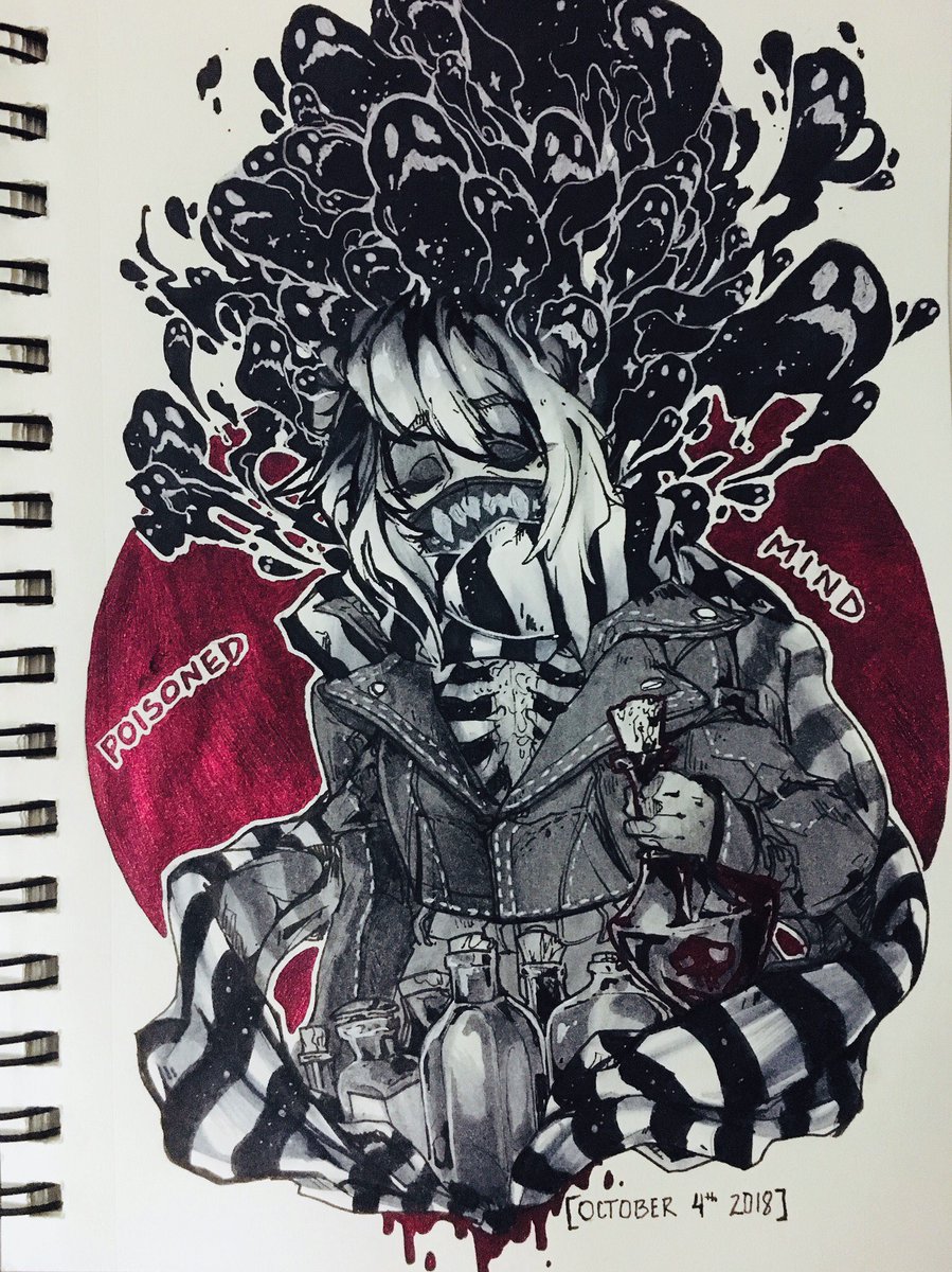 ✖️Toxicity Levels ✖️

#Inktober #Inktober2018 #InktoberDay4 
