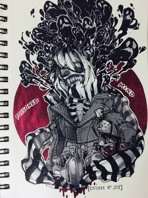 ✖️Toxicity Levels ✖️

#Inktober #Inktober2018 #InktoberDay4 