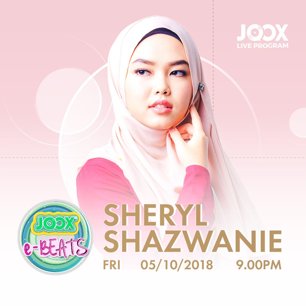 JOOXMY's tweet photo. Esok kami akan bawakan @sherylshazwanie di dalam #JOOXeBeats!

Apa yang dah lama korang pendam dalam #Perasaan &amp; nak tanya #SherylShazwani nanti?

Dah boleh https://t.co/5akvzn9qeO untuk lock date tu siap-siap, kita jumpa esok 9 malam okay! 😉

#joox #jooxmy #jooxmusic #ebeats https://t.co/jhNRQQi3in