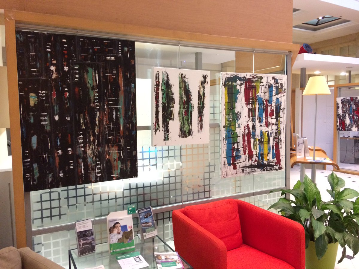 Venez découvrir notre nouvelle exposition de peintures au sein de notre agence <a href="/BNPParibas/">BNP Paribas Group</a> <a href="/Bordeaux/">Bordeaux</a> cours du chapeau rouge. Fabrice Rodrigues nous présente quelques toiles jusqu'au 26 octobre