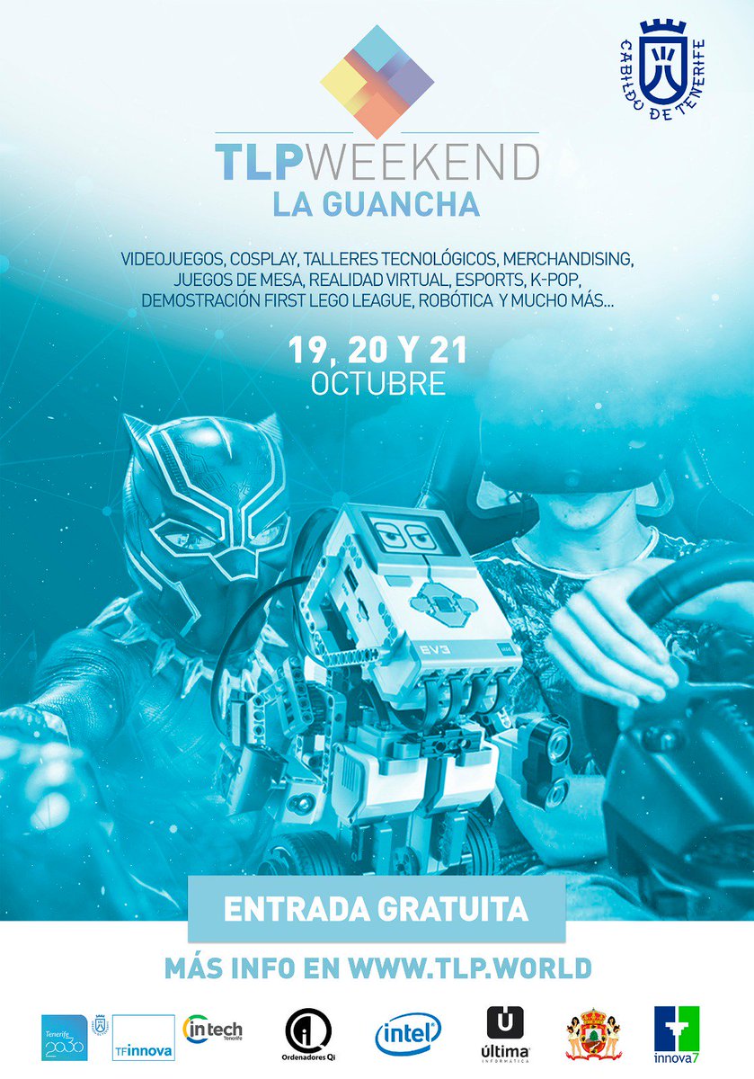 tenerife2030's tweet photo. 😱No sabes la que estamos preparando para la última #TLPWeekend del año, en #LaGuancha. A todo @TLP_World, #tecnología, #eSports... le añadiremos un ambiente terrorífico, ¿te suena? ¡¡Se acerca!! 🎃🧙🏽‍♀️

🗓️19 al 21 octubre
📍Pabellón IES La Guancha

https://t.co/gpIosYjWQW https://t.co/omn8AfrI71