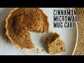 Cinnamon Low Carb Mug Cake | Dessert in 2 Minutes ketoflamingo.com/cinnamon-low-c…