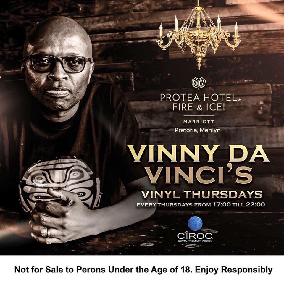 VinnyDaVinci's tweet photo. MY GIG UPDATE

Thursday 04 October 2018

#VinylTHURSDAYS @FireandIceME
Pretoria ((20h30 - 22h30)) &amp; #In2DeepTHURSDAYS @Muswenko_Lounge Pretoria ((01h00 - 02h00))

#UnlockTheFUNK
#WeLovehouseMUSIC #ExpensiveMUSIC #DaDeepIsGonnaGETCHA

SHARE &amp; SPREAD DA LOVE!!! https://t.co/9nlor4TRQU