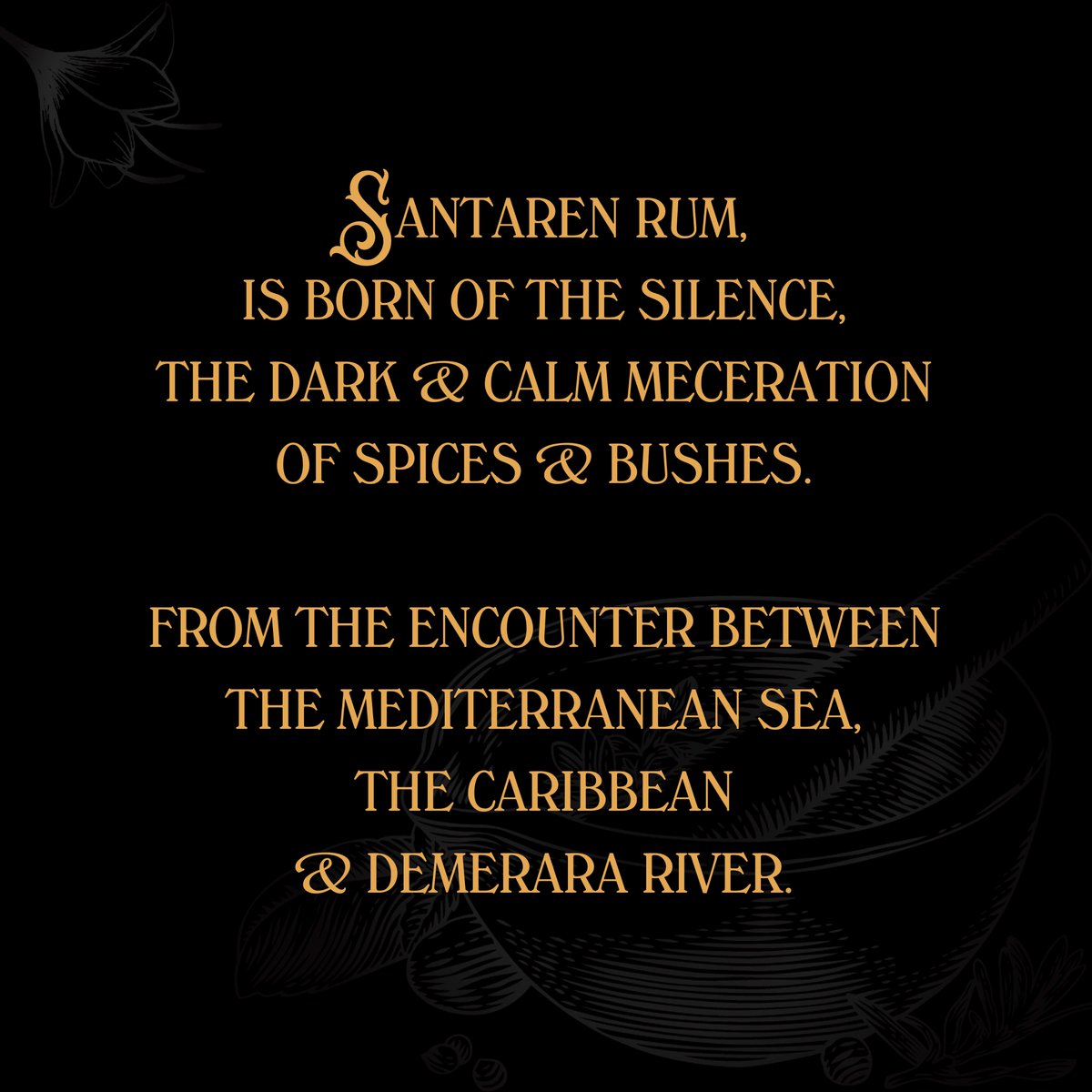 #RonSantaren  Born of the silence.