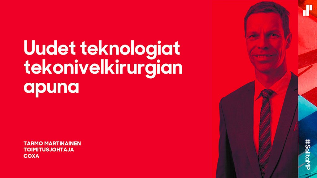 Solita_Insights's tweet image. Kuinka uudet teknologiat toimivat #tekonivelkirurgia’n apuna? #Coxa’n Tarmo Martikainen #SolitaMP-lavalla kertomassa miksi tekonivelkirurgian puolella innostuttiin #teknologia'sta.

#transformaatio #asiakaskokemus #digitalisaatio #AI #data #SuomiTerveeksi
