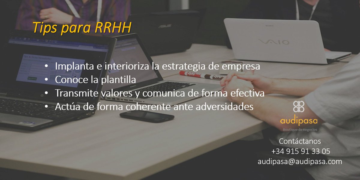 #tips para #RRHH 
.
.
.
.
.
#asesor #media #marketing #accountig #startup #pyme #socialmedia #oficina #autonomo #independiente #emprendedor #financiero #Contable #Laboral #Mercantil #emprendiendo #negocios #marketing #software #fiscal #gestión #gestoria #asesoria #entrepreneur