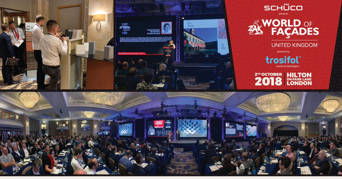 zakwof's tweet photo. Snapshots from the 50th edition of Zak World of Façades held in London on 2nd October with a whopping 700 delegates in attendance. #zakwof #facadeslondon https://t.co/WOvXrqQ5hX