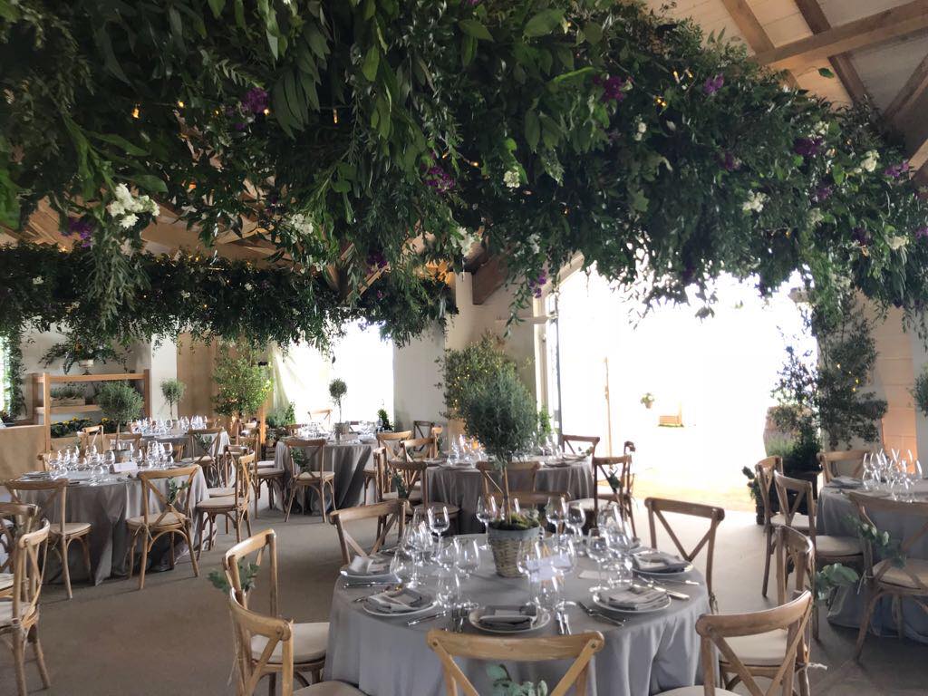 Our #eventdesign team transformed this space from a boat shed into a dreamy #weddingvenue on the beach alongside the amazing #floristry  of #belleandblossom. Do you have a space in mind for your event? Call #RedHerringEvents on 01590 622 222 our experienced team will guide you.