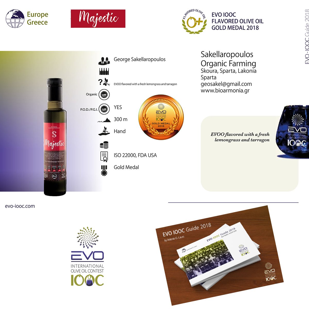 SakelOrganic's tweet photo. EVOOIOOC Guide 2018
Majestic blend evoo...Χρυσό βραβείο 2018
https://t.co/CNBISXANww
#superioroliveoil #premiumoliveoil #bestoliveoils #athermo #elaiolado #evoo #greekevoo #deliciousfood #deli #delicatessen #food #gourmet #oliveoil #evooioocguide #evooiooc2018 #evooiooc https://t.co/7OtEv4LU9J