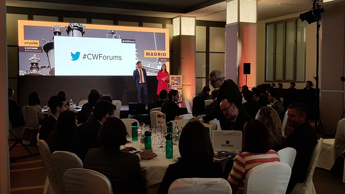 Ya estamos de nuevo en Madrid! #cwforum #thewestinpalace