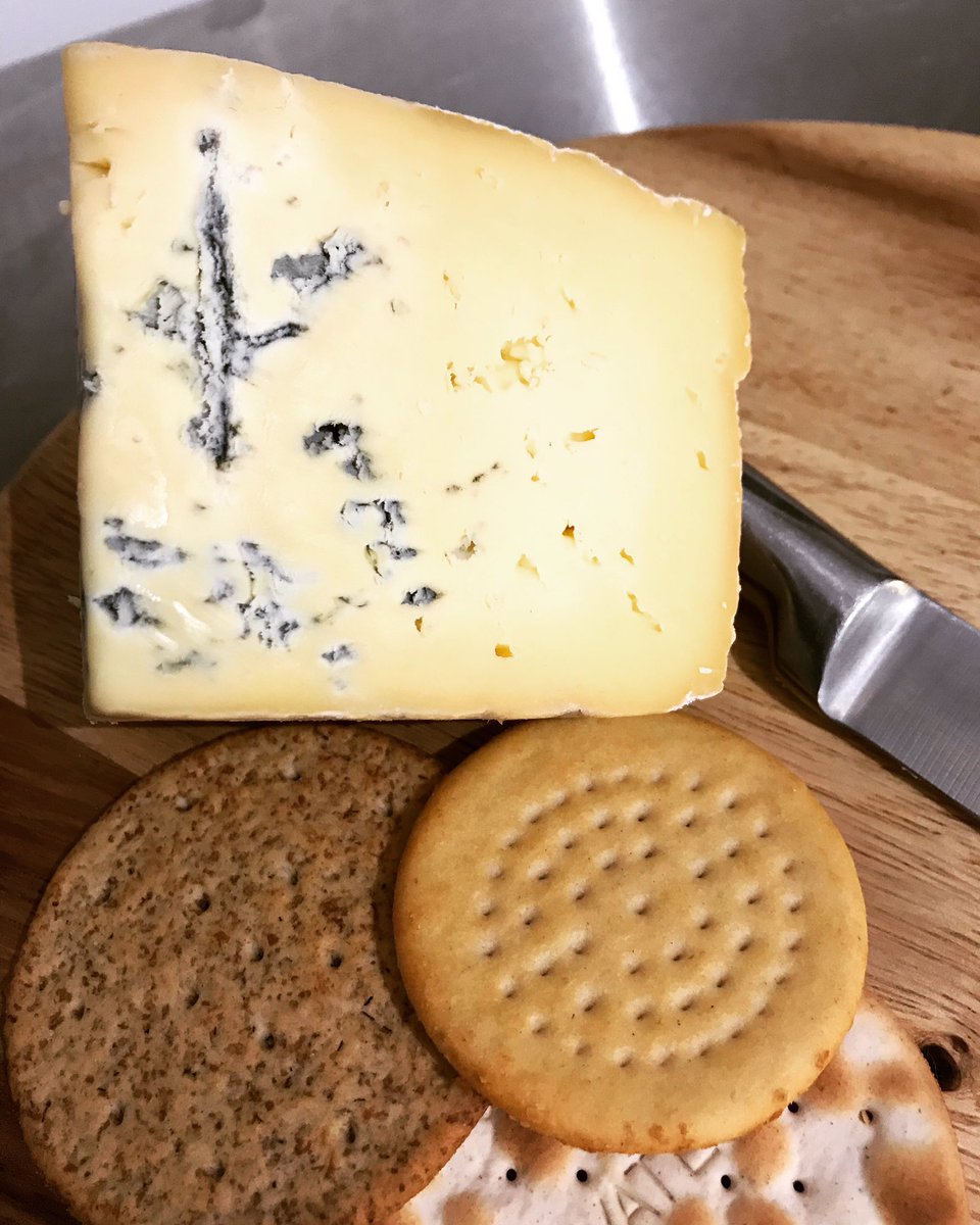 spotlighting one of our favourite cheeses, the Brighton Blue made locally in West Sussex <a href="/HighWealdDairy/">High Weald Dairy</a> a mild blue which strengthens with age with a beautiful creamy texture, given as a gift to Meghan &amp; Harry on a recent visit to Sussex! #goodenoughforroyalty #bestofbritish