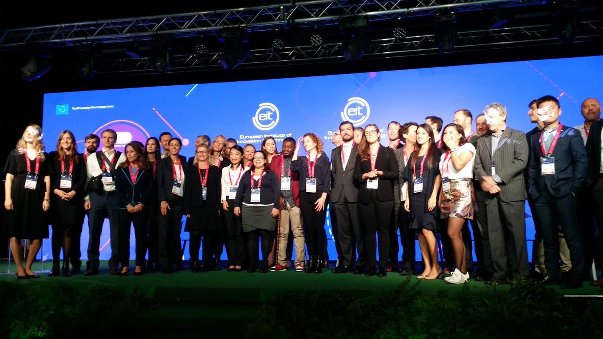Proud to be part of this wonderful group of talented innovators #INNOVEIT #eitawards @EITeu @EITHealth @fibricheck