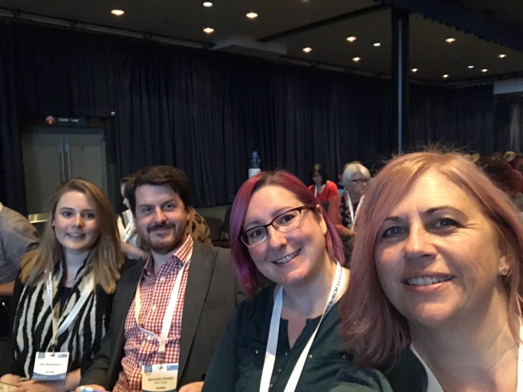 The <a href="/NHSDigital/">NHS England Transformation</a> Digital Maternity Team are at the RCM Conference today - we’re excited to catch up with our colleagues 🤳🏽 #Matexp #digitalmaternity #RCMConf18 #rcm #rcmconference