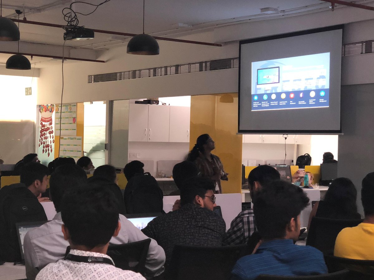 niiconsulting's tweet photo. Today, we had an informative session on Firewall Rulebase analysis, Rulebase review &amp; Compliance checks led by @PoojariDipti (Lead-Product testing at @niiconsulting). 
Visit https://t.co/Qd42zZaVGZ to know more.
#firesec #firewall_security #rulebase_review #complaince https://t.co/eYTKTe8HFM