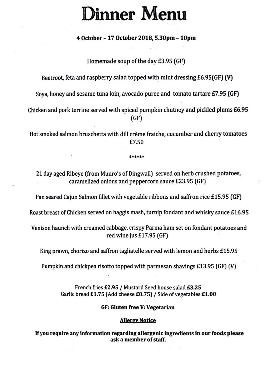 The Mustard Seed على تويتر Hello Inverness Here Is Our Brand New Menu We Hope You Like It Scotland Visitscotland Inverness Themustardseedrestaurant Menu Newmenu Lunch Dinner Earlydinner T Co Cqzruhi6al The Mustard Seed على تويتر Hello Inverness Here Is Our Brand New Menu We Hope You Like It Scotland Visitscotland Inverness Themustardseedrestaurant Menu Newmenu Lunch Dinner Earlydinner T Co Cqzruhi6al