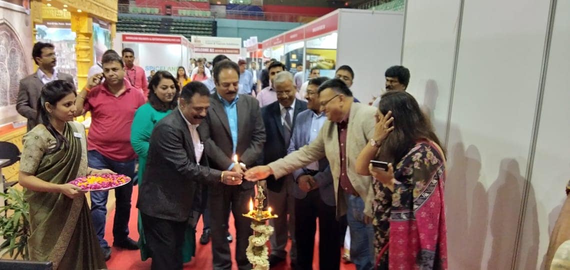 SphereTravelMed's tweet photo. #IITMDelhi 2018 inaugurated today at Thyagaraj Sports Complex, Laxmi Bai Complex, near INA metro station, New Delhi. The 3 day event provides a platform to the travel and tourism industry professionals to network &amp; discover new business opportunities. #Travel  #TravelAgent #Delhi https://t.co/2ns1cQpToK