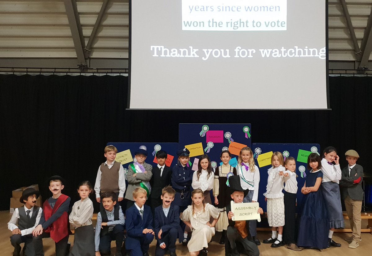 RPPS_UpperS's tweet photo. A huge well done to 5S for an outstanding performance this morning for their class assembly. Such an important message to share, especially when we are celebrating 100 years of women's right to vote this year! #RPPSinspiration #RPPSsmsc @RPPSlondon #RPPSvalues https://t.co/hQ4mDpkghU