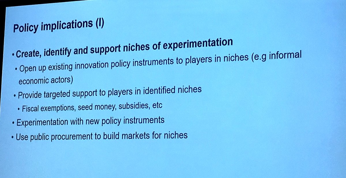 LaKotipelto's tweet photo. What is needed? Empowered participation, moving from traditional growth toward transformational change #TIP2018Conf #stakeholders https://t.co/ZGt0wrMIPM