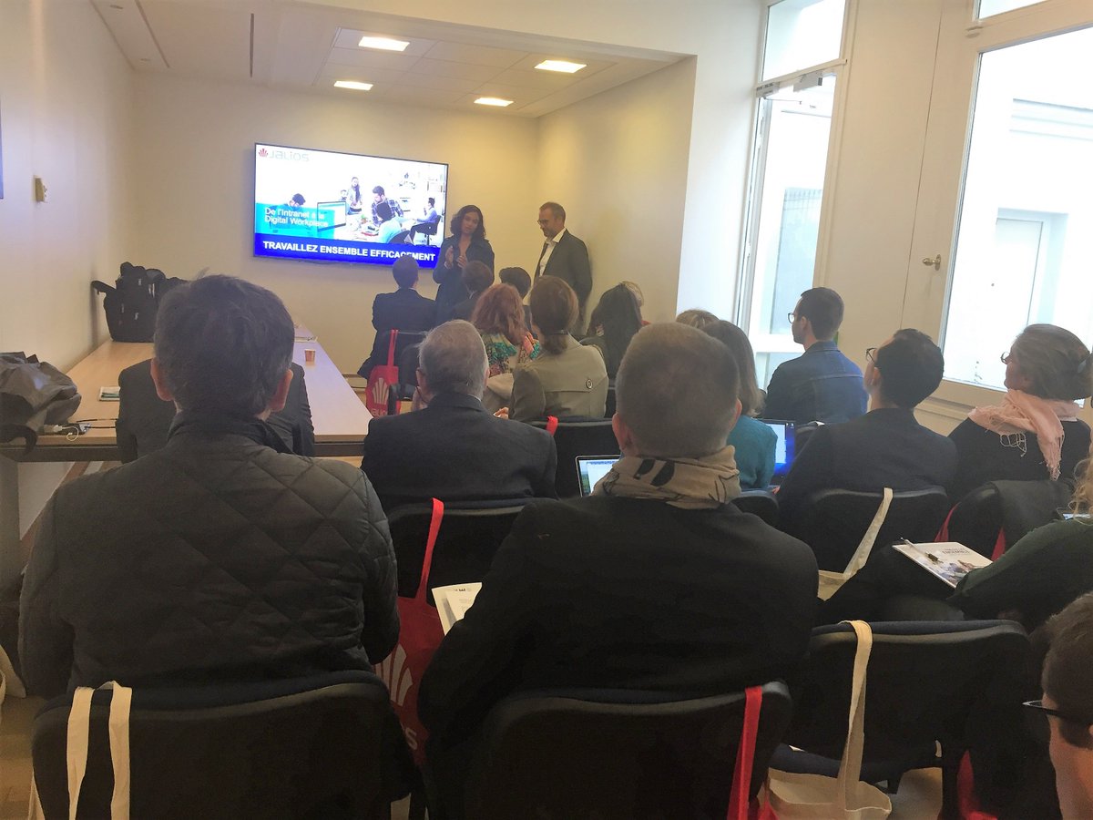 GroupeTrsb's tweet photo. Témoignage de la @CIPAV lors de la matinale digitale @DigiwinTRSb @Jalios en direct live !
#matinale #collaboratif #intranet #digitalworkplace https://t.co/UKJpEcAcit