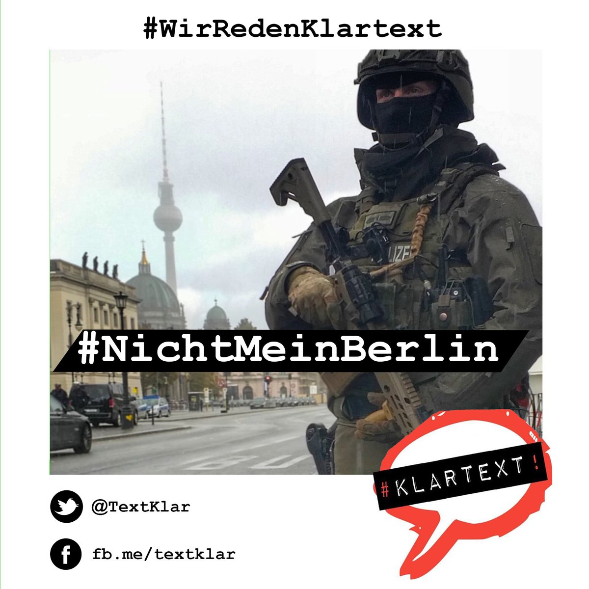 streampolitik's tweet photo. Wir haben uns die gestrigen Videos angesehen und finden, das ist #NichtMeinBerlin
Nicht nur Rechte, die demonstrieren, sondern auch das Agieren der #Polizei
#Berlin
#WirRedenKlartext
#Klartext https://t.co/nhV9NVaRJq