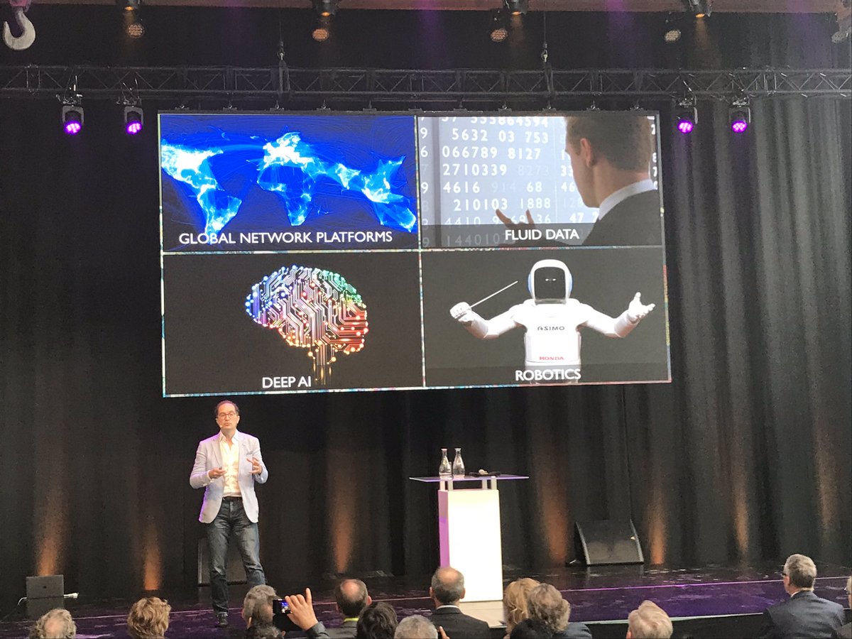 Innovation Expo <a href="/RDMRotterdam/">RDM Rotterdam</a> #innovation: it’s the best times, it’s the worst of times. Innovaties = kansen en risico’s. Denk ook aan bijeffecten zoals privacy en verdelen van kennis en voordelen. Zonder te vertragen! Een grote uitdaging... <a href="/louisefresco/">louise fresco</a>