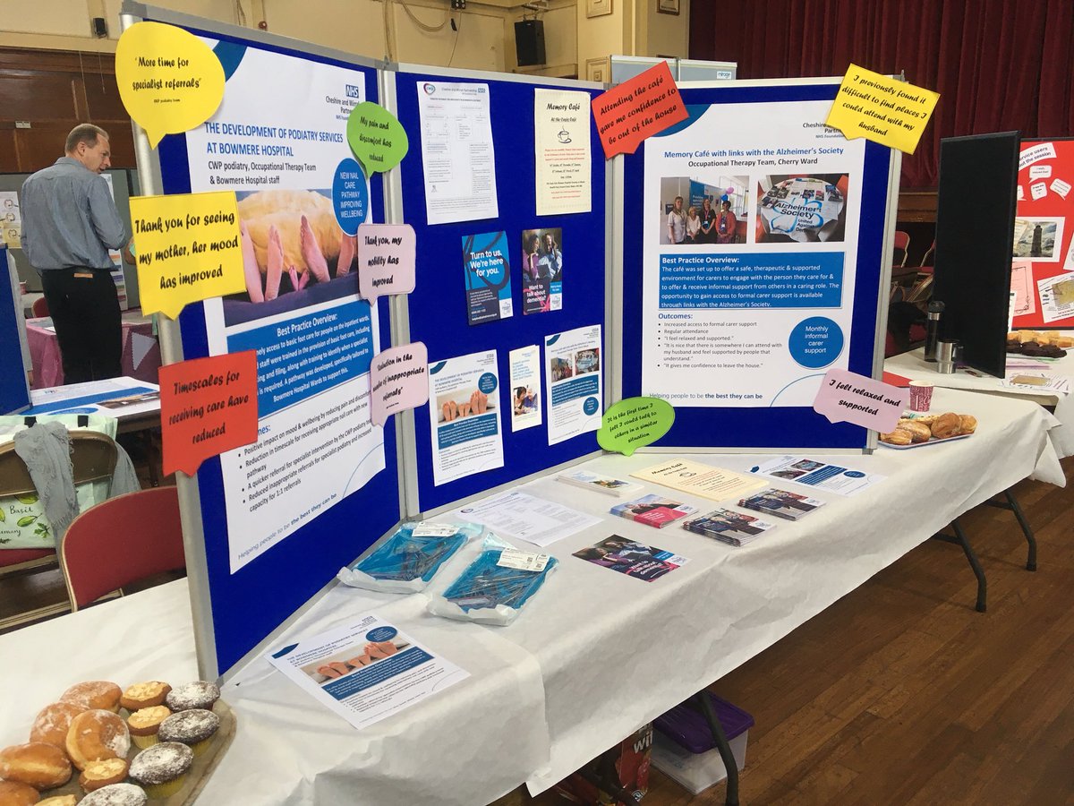 OT_EmmaLouise's tweet photo. #BestPracticeCWP event today at Ellesmere Port Civic Hall @cwpnhs #promotingbestpractice https://t.co/BiyLMfvvIT