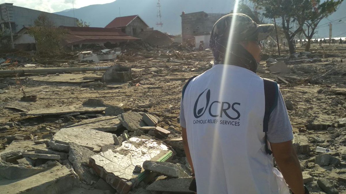 jenhardy's tweet photo. .@CatholicRelief team reporting heartbreaking stories from Sigi district, particularly in Jonohoge village. People who survived escaped with the clothes they were wearing - everything else is buried. 📷 Fatwa Fadillah, taken this morning. You can help: https://t.co/Qnc1wtZ0Sc https://t.co/KQrlNdg3zn