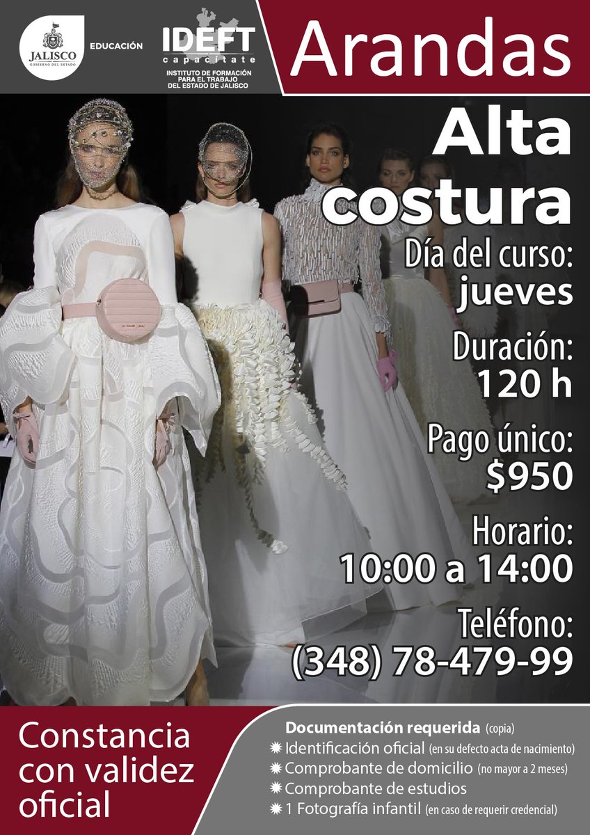 IdeftArandas's tweet image. ¿Ya te inscribiste? 🧐
No te quedes fuera!!!
Fecha limite de inscripción: 17 de Octubre
#CapacitaciónParaElTrabajo