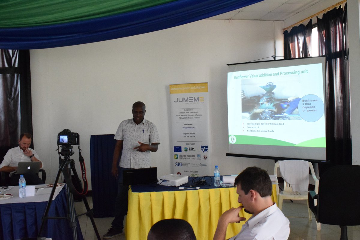 JumemeRural's tweet photo. #JUMEME EU CO- FUNDED PARTNERS MEETING
Energy food-nexus activities of Excel Hort Consult presented by Mr Joseph https://t.co/TH4rn6hmvH
