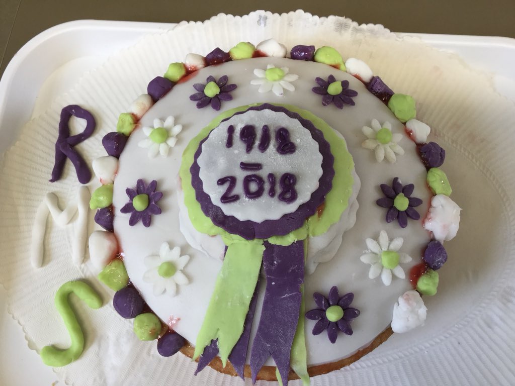 RMSFood's tweet photo. Today was Focus Day. Girls made and iced cakes to mark 100 years of women having the vote. #rms https://t.co/vAlMxsxqSi