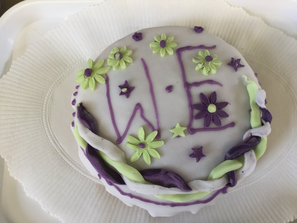 RMSFood's tweet photo. Today was Focus Day. Girls made and iced cakes to mark 100 years of women having the vote. #rms https://t.co/vAlMxsxqSi