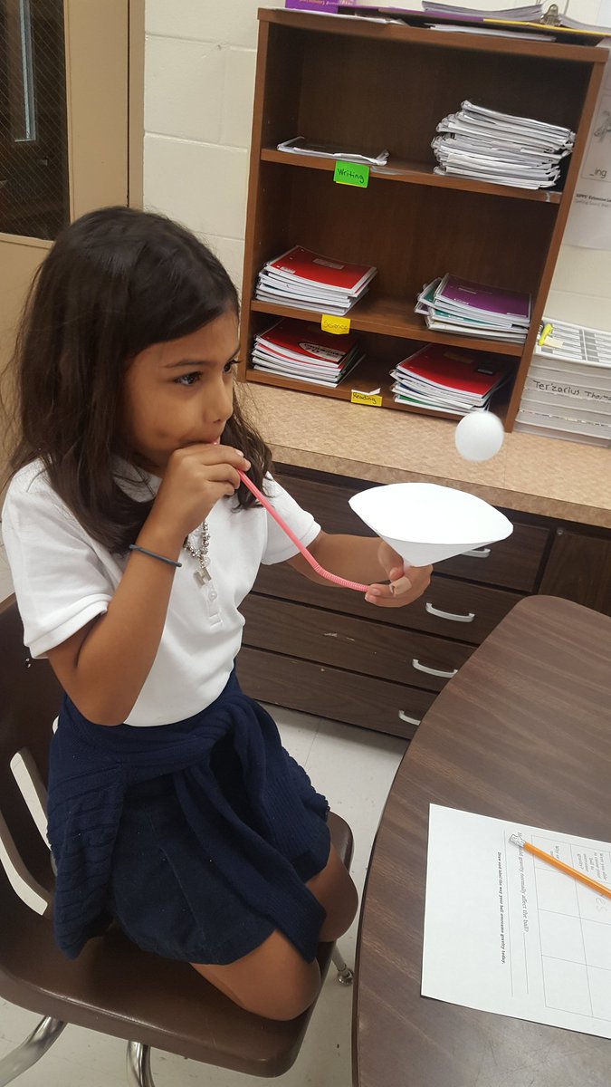 Overcoming gravity this morning in third grade! <a href="/WestsideVCS/">Westside Elementary</a> <a href="/VCS123/">Di Lê</a> <a href="/VCSscience/">VCS Science Office</a>