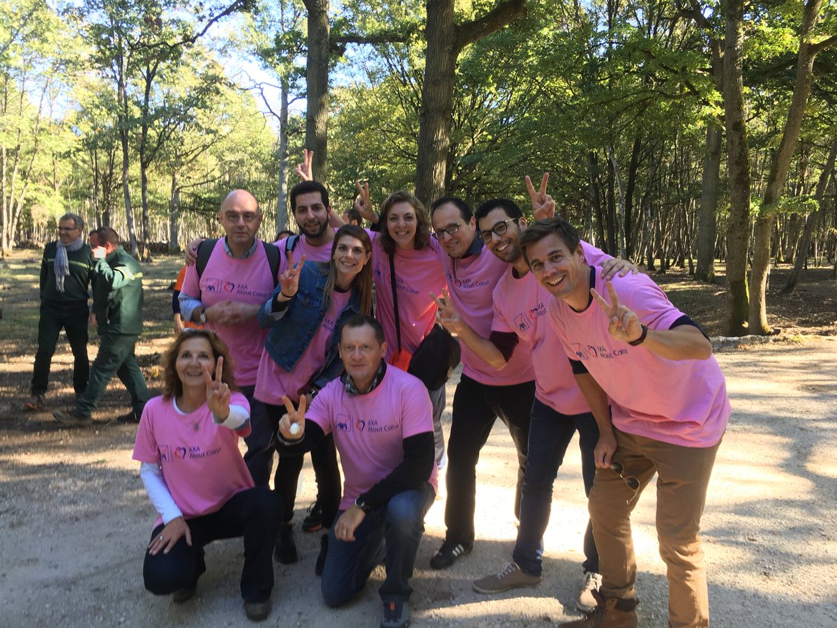 catherinechupin's tweet photo. La #DCOTOP engagée pour #OctobreRose #AXAAtoutCoeur! https://t.co/LTtaAqkpF1