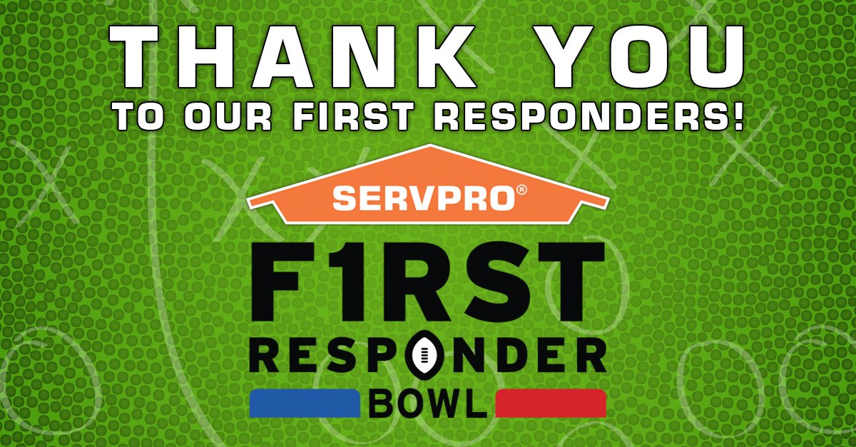 Save the date for the SERVPRO First Responder Bowl on 12/26/18. #SFRB