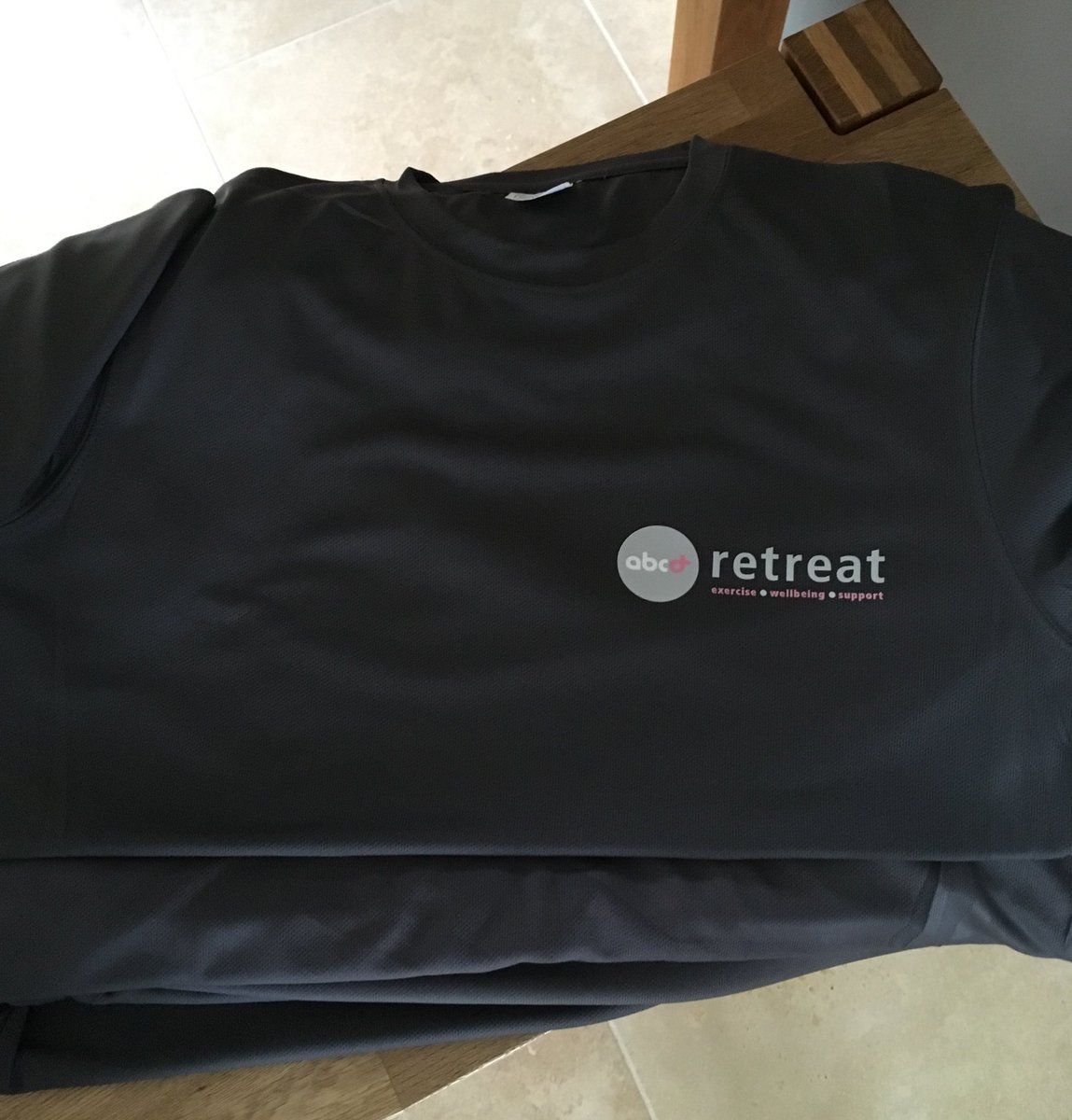 Thanks <a href="/wesupplyoverall/">Michael Hall</a> for the #abcdretreat T-shirt’s 👍🏼 the October retreat happening this weekend