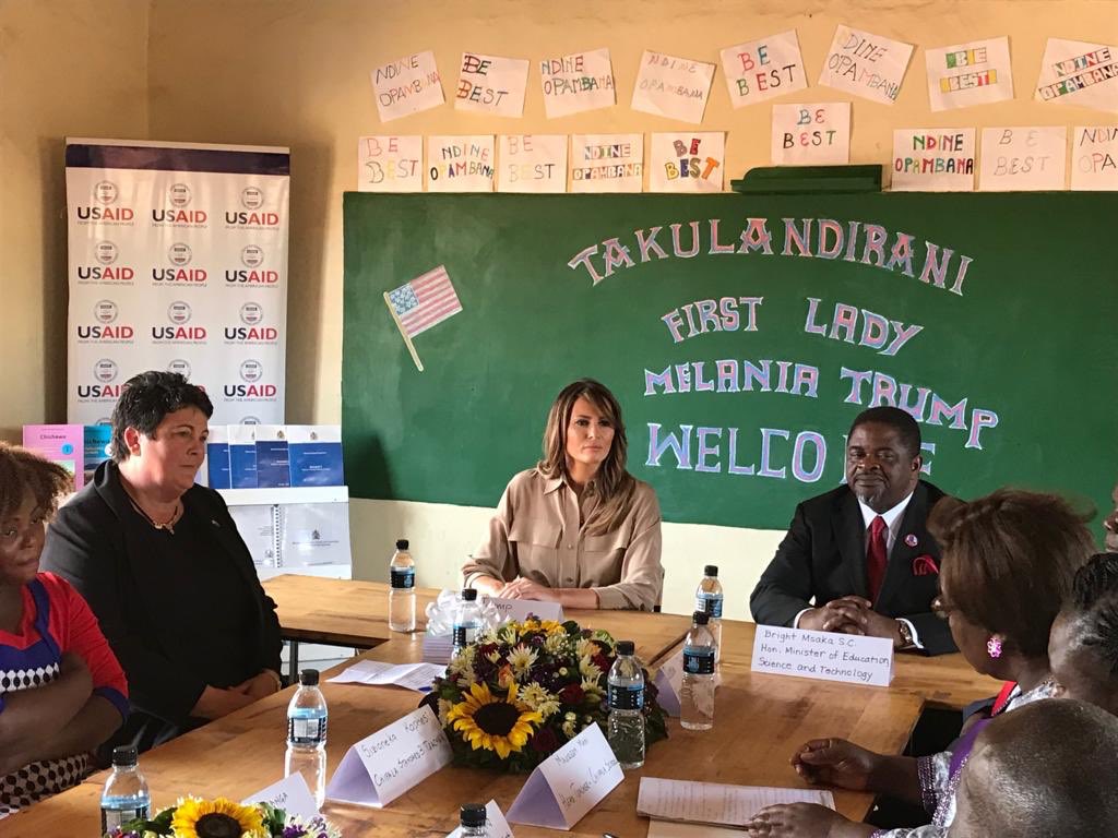 Hasil gambar untuk Readout of First Lady Melania TrumpÃÂÃÂÃÂâÃÂÃÂÃÂÃÂÃÂÃÂÃÂÃÂs Visit to Accra and Cape Coast, Ghana