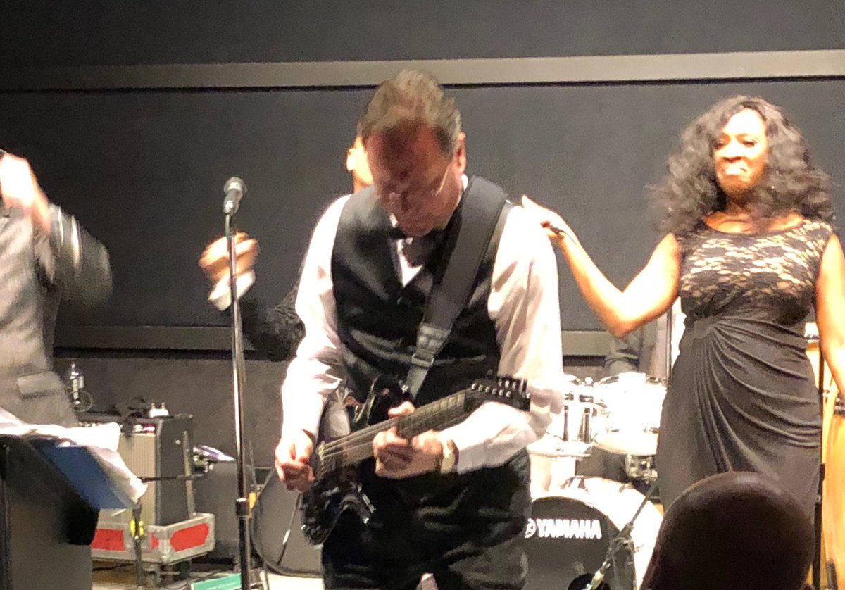 NYCSwing's tweet photo. #TimCurtin on guitar + #NYCSwing Musical Director https://t.co/lYMl1N8pAY