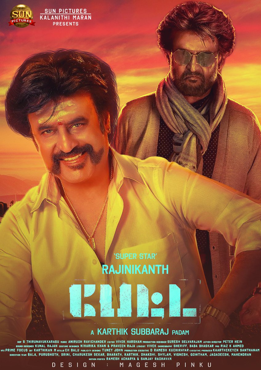 Mageshpinku's tweet photo. A Quick Design #Petta😀❤
#PettaFirstLook 😎
#PettaSecondLook 😍
Combo Design 😉🔥
Low Quality pics 😑
Share and Support 😊
@sunpictures @RajiniFollowers @rameshlaus @RajiniFC @RajiniFansTeam @karthiksubbaraj @Rajnikanth_FC @soundaryaarajni @LMKMovieManiac @cinemapayyan https://t.co/66A8tIcsfI