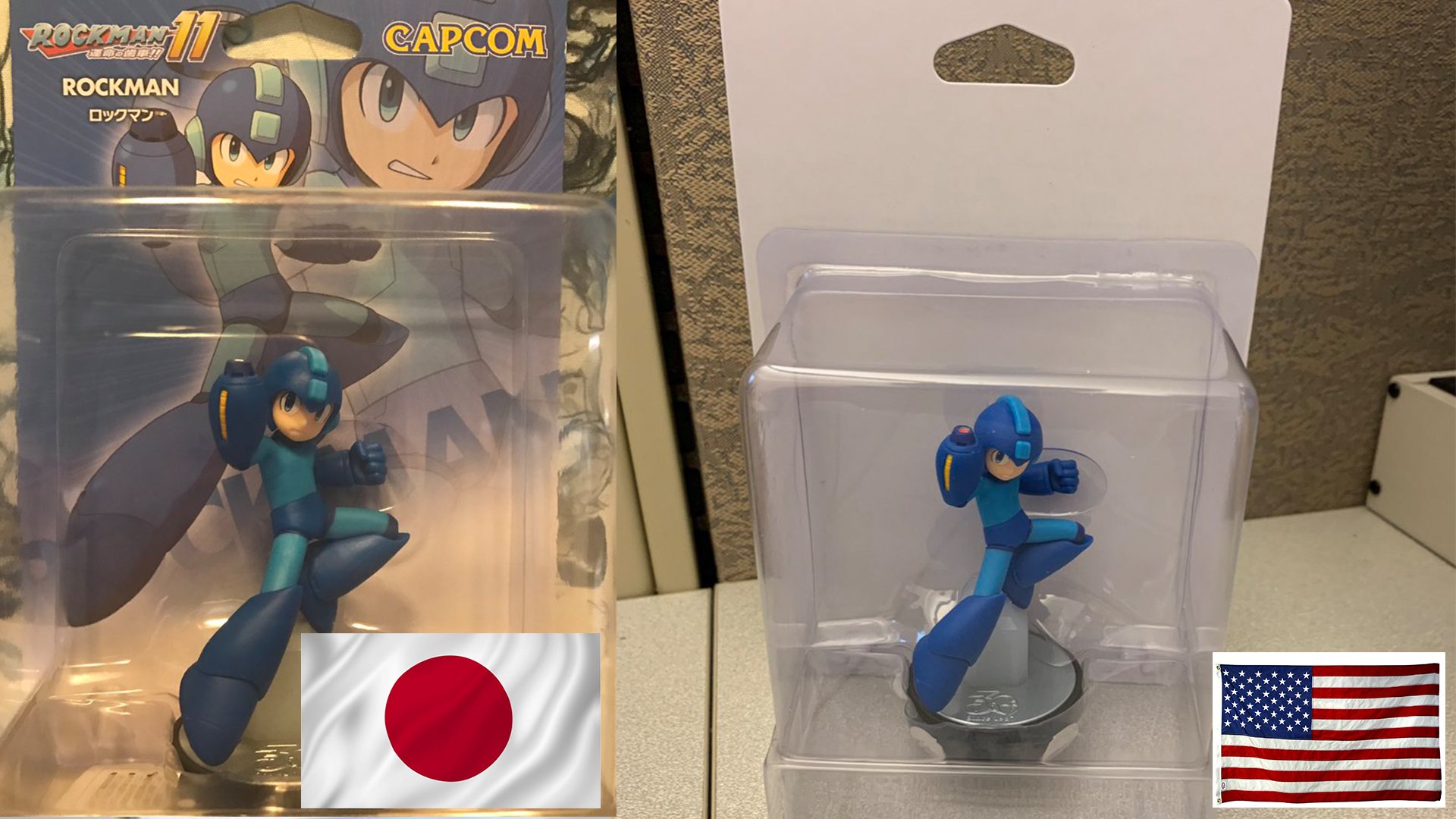on Twitter: "If you're looking to import the Mega Man 11 amiibo from Japan, in mind it DOES have box art compared to the plain white we got