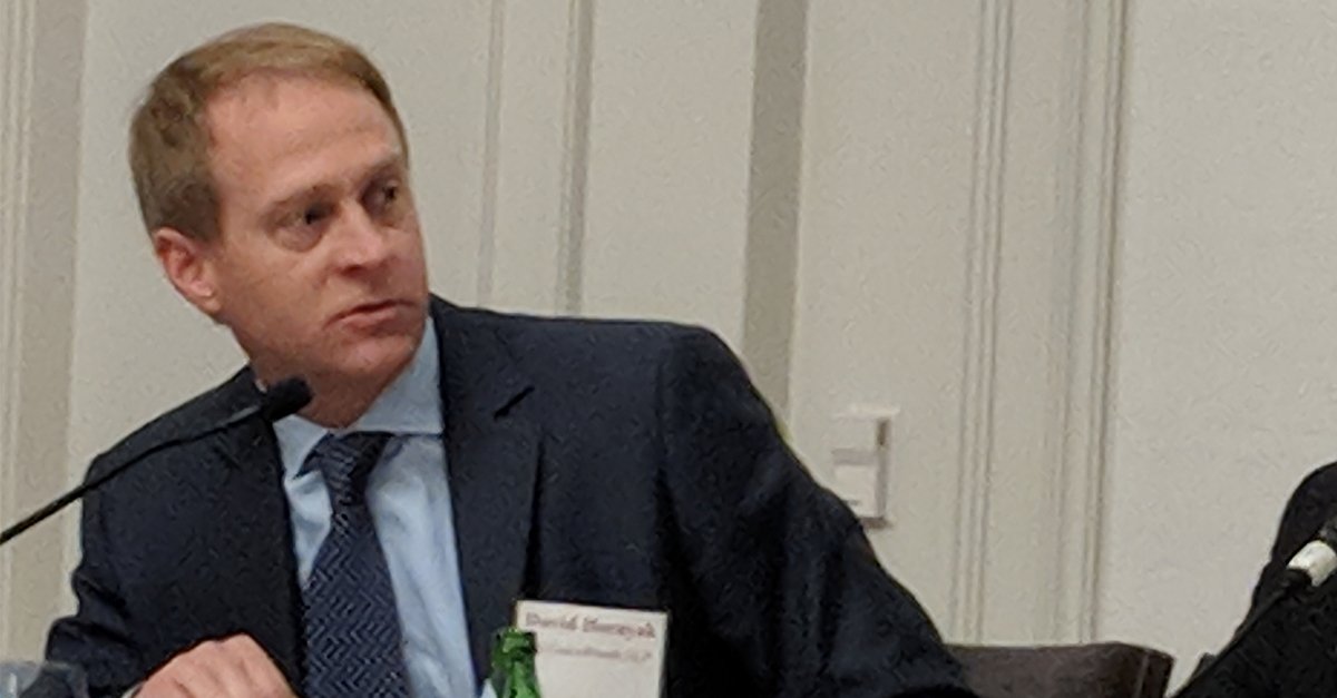 McGuireWoodsLLP's tweet photo. .@McGuireWoodsLLP partner David Hornyak discusses sourcing deals in an ultra-competitive market at 2018 Independent Sponsor Conference. https://t.co/AyF6GMsTc5 #MWISC18 https://t.co/jnDMIuwO1C