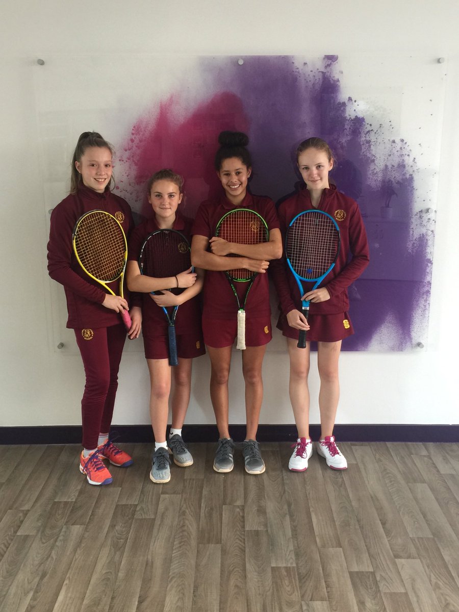 Congratulations to our U14 girls tennis team who were crowned Division 2 Regional champions this afternoon at Loughborough University! Top quality tennis played by all the girls!